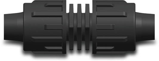 Schlauchverbinder PP 17 mm Tape 6bar Schwarz
