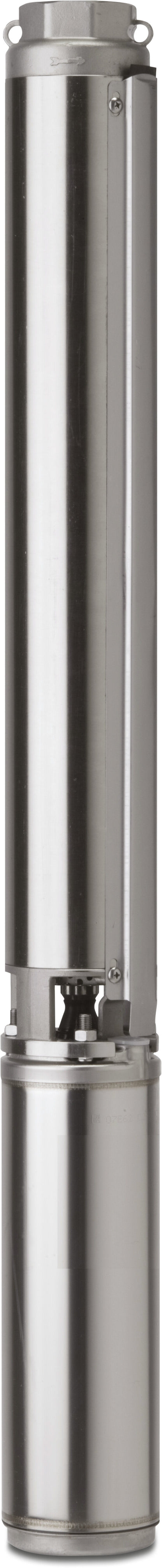 Rovatti Brunnenpumpe Edelstahl 316 3" Innengewinde 400VAC
