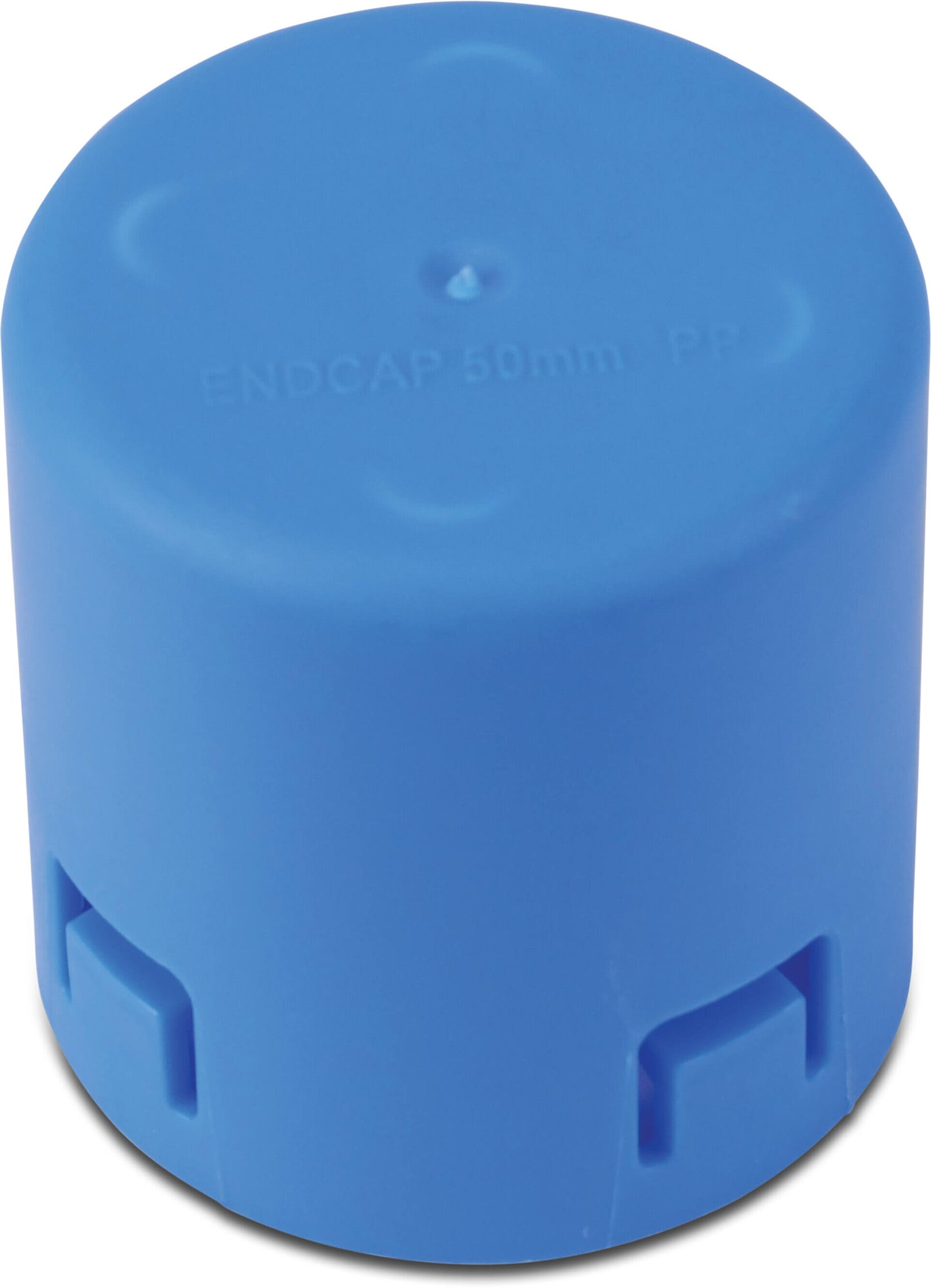 Kappe Kunststoff 50 mm Muffe Blau Typ Geschlossen