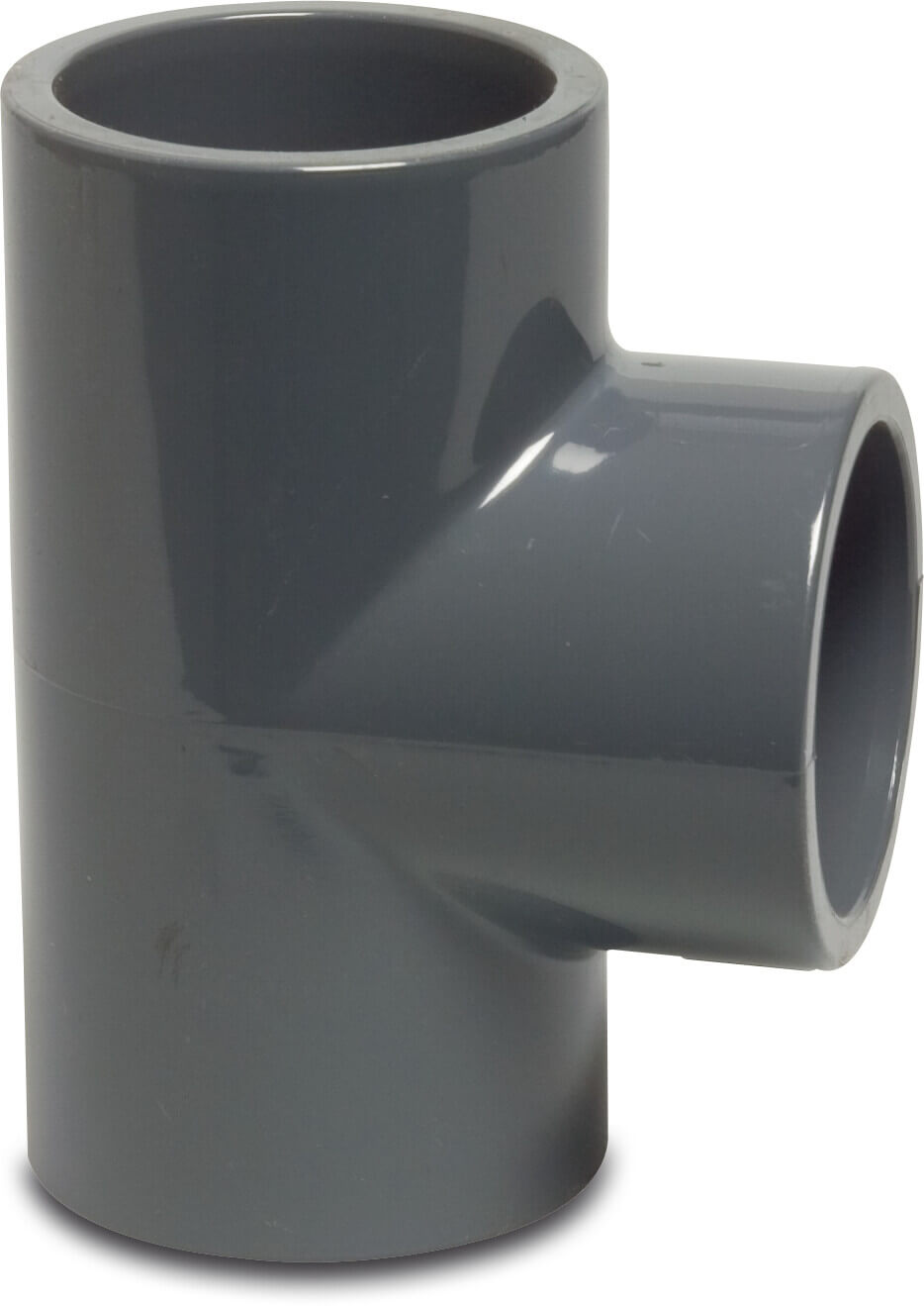 T-Stück 90° PVC-U 25 mm Klebemuffe 16bar KIWA (VE: 10 St.)