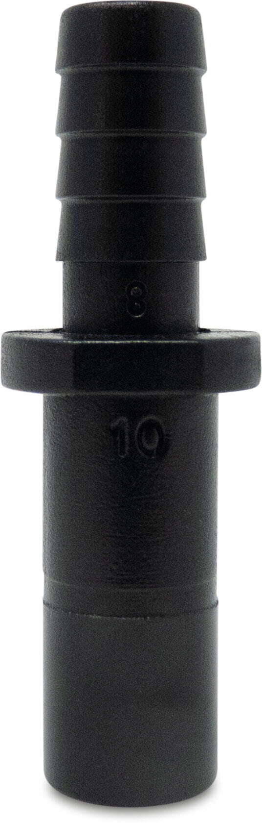 Verbinder POM Stutzen x Tülle 16bar Schwarz WRAS Typ Aquaspeed