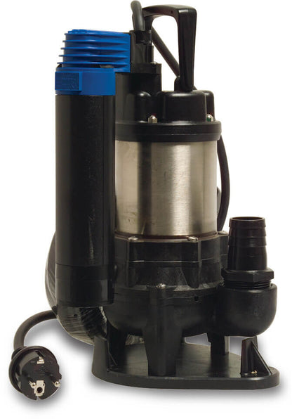 Tauchpumpe 1 1/4" Innengewinde 1,4A 230VAC Schwarz Typ JS 150 SVMA Vortex mit Magnet- schalter mit Schwimmer