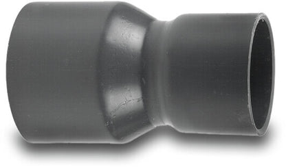 VDL Reduziermuffe PVC-U Klebemuffe 12.5bar Grau Typ aus Rohr hergestellt