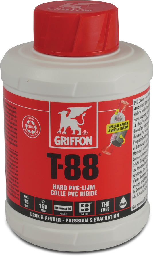 Griffon Kleber 0,25ltr mit Pinsel KIWA Typ T-88 label EN/DE
