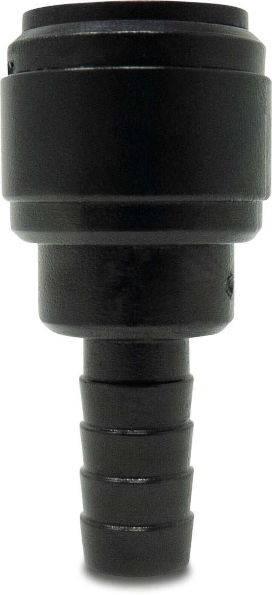 Übergangsverbinder POM Einsteck x Tülle 14bar Schwarz WRAS Typ Aquaspeed