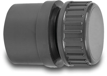 VDL Endkappensatz PVC-U Klebemuffe 10bar Grau
