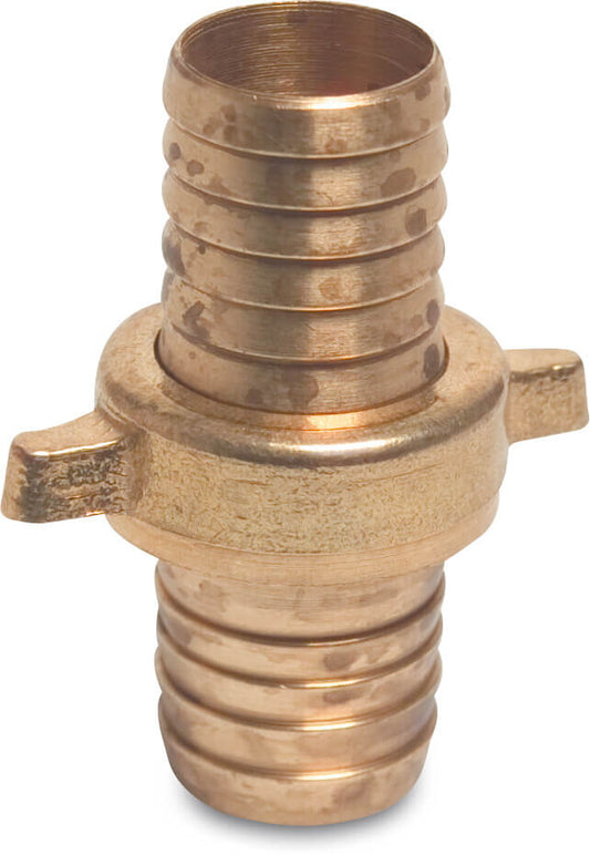 Profec Schlauchverschraubung Messing 3/4" x 20 mm x 20 mm Schlauchtülle Typ
