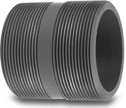 VDL Nippel PVC-U Außengewinde 16bar Grau Typ aus Rohr hergestellt