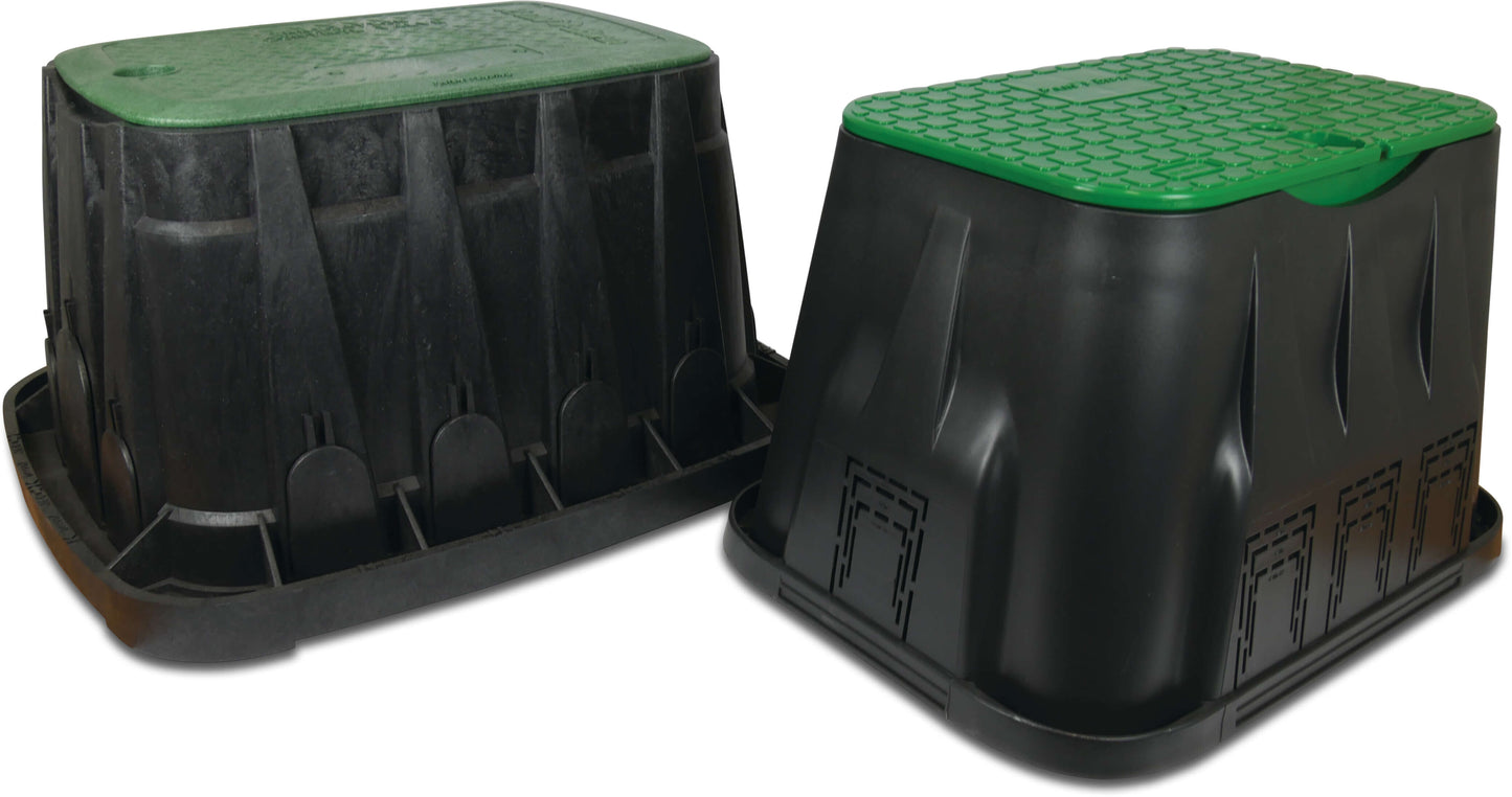 Rain Bird Ventilbox rechteckig Schwarz/Grün
