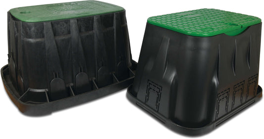 Rain Bird Ventilbox rechteckig Schwarz/Grün