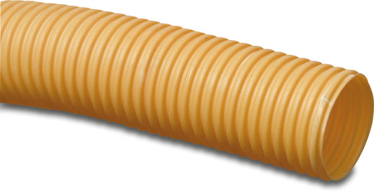 Drainagerohr PVC-U 60 mm Klick Muffe x Glatt Gelb 50m KIWA/KOMO Typ Blind