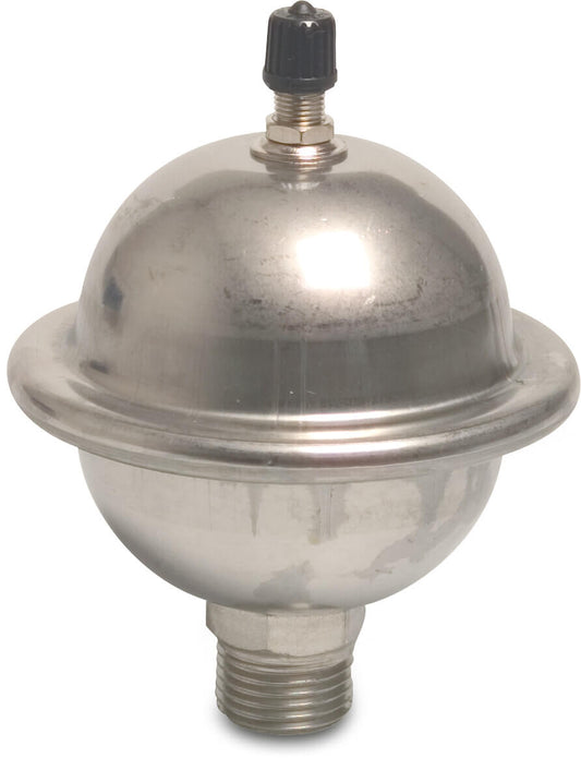 Wasserschlagdämpfer Edelstahl 304L 1/2" Außengewinde 20bar WRAS Typ CAR19