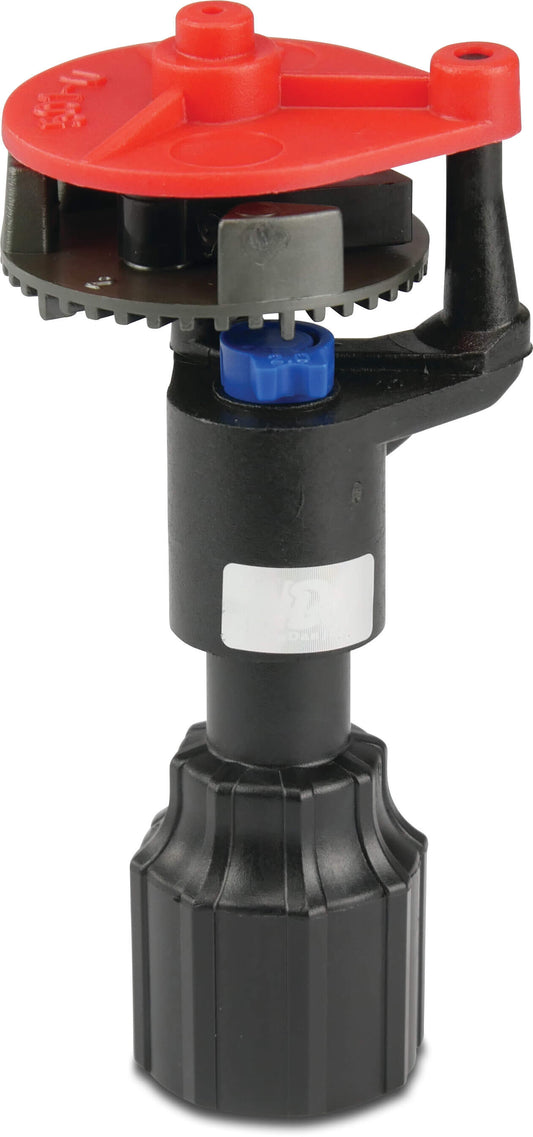 NaanDan Vollkreisregner Kunststoff 1/2" Innengewinde 360° Blau Typ 501-U 21°