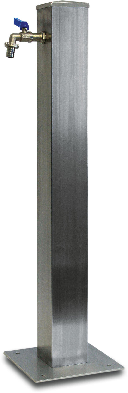 Profec Garten Quadratsäule Zapfstelle Edelstahl