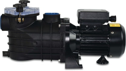 PSH Micro 25 Schwimmbadpumpe PP/GF30 1 1/2" Innengewinde 1,4A 230VAC Schwarz