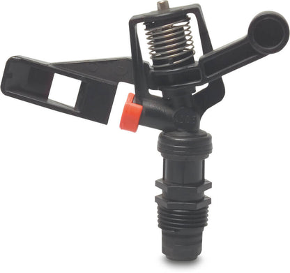 NaanDan Vollkreisregner Kunststoff 1/2" Außengewinde 2,8 mm Orange Typ 5024 SD 12°