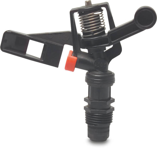 NaanDan Vollkreisregner Kunststoff 1/2" Außengewinde 2,8 mm Orange Typ 5024 SD 12°