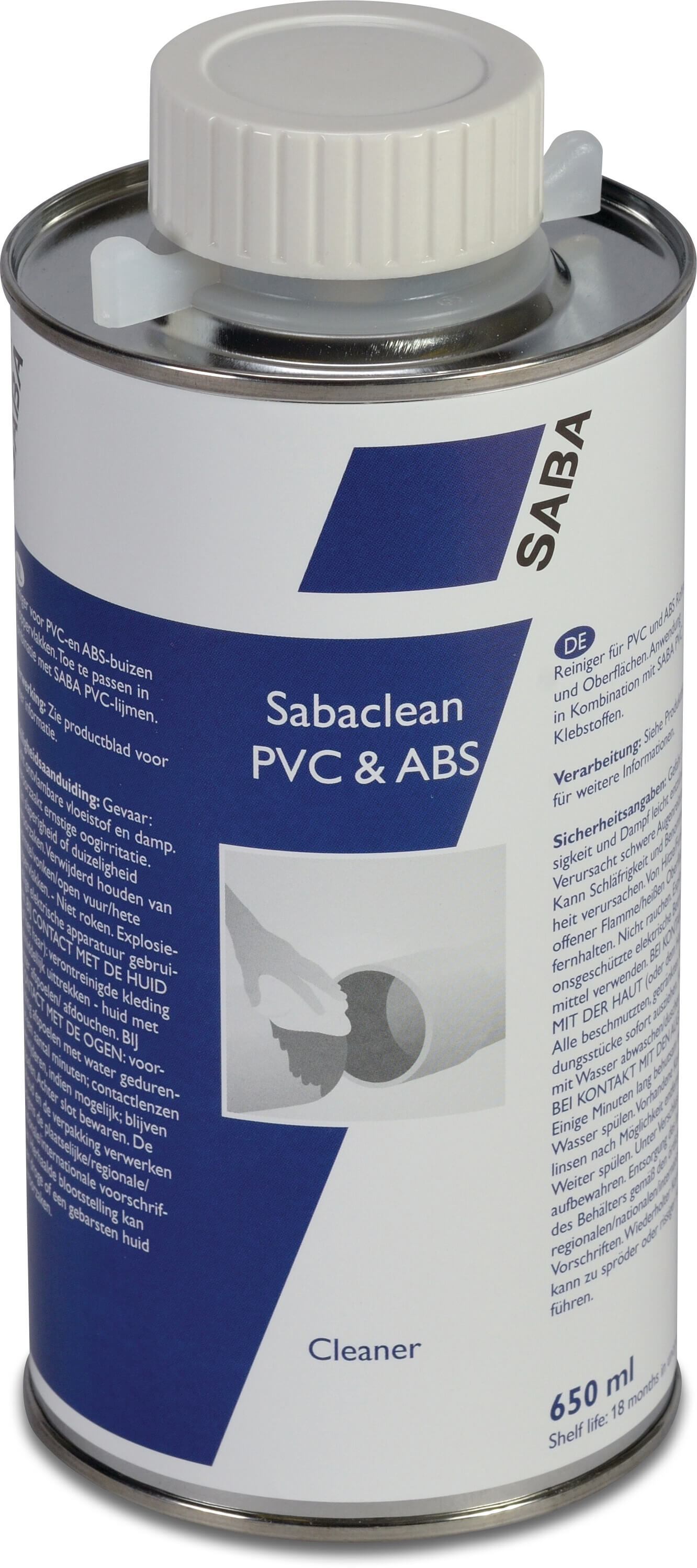 Saba Reiniger 5ltr Typ Sabaclean PVC & ABS