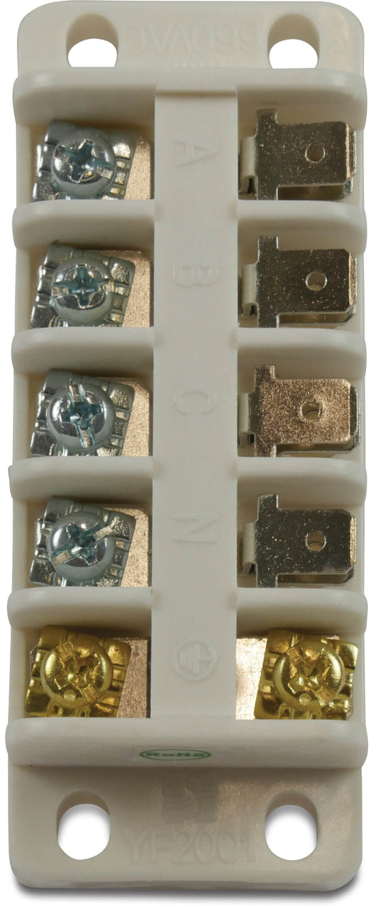 Anschlussblock 220-240 Volt 32 Ampere (16mm²)