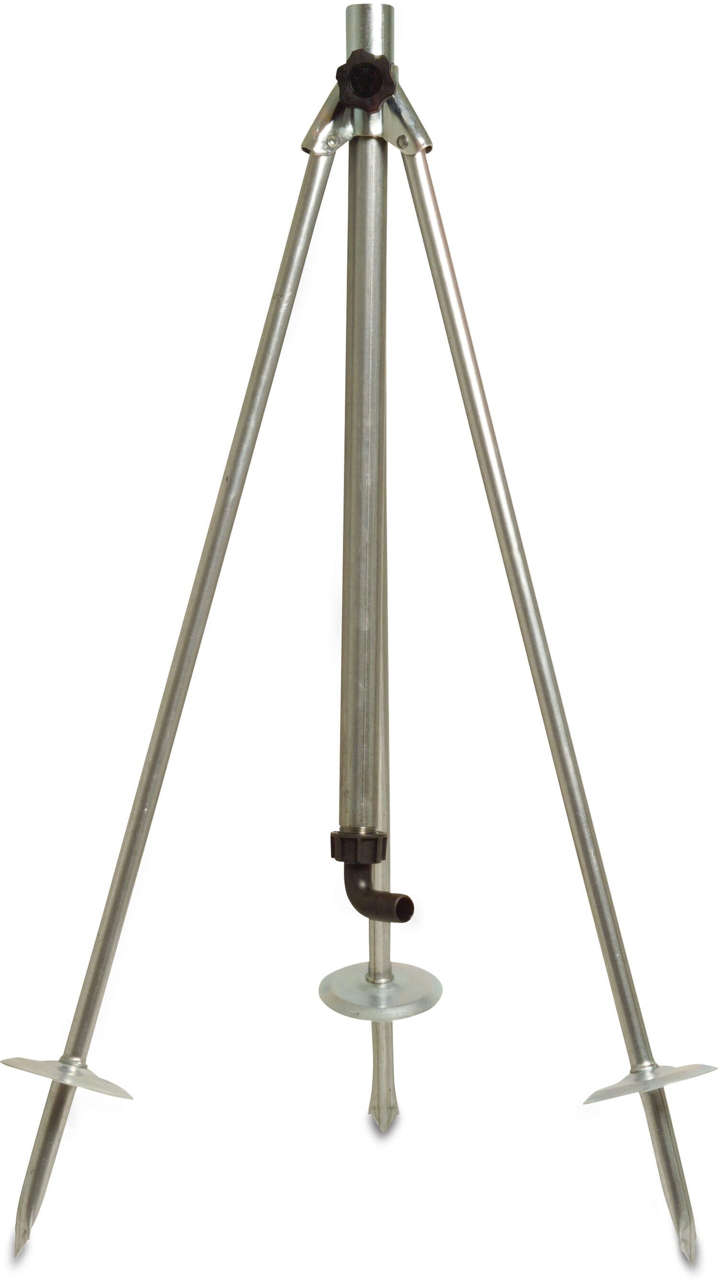 Regnerstativ Stahl Verzinkt 1 1/4" x 32 mm Außengewinde x Schlauchtülle