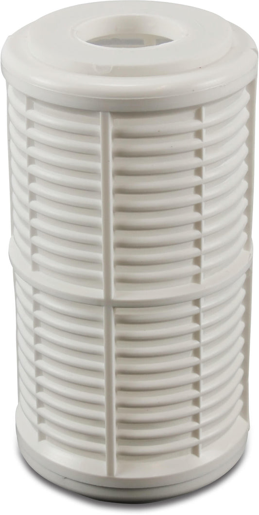 Profec Filtereinsatz PP 6bar 60micron Nylon Filtereinsatz Weiß 5"