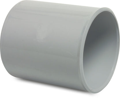 Muffe PVC-U Klebemuffe Grau KOMO