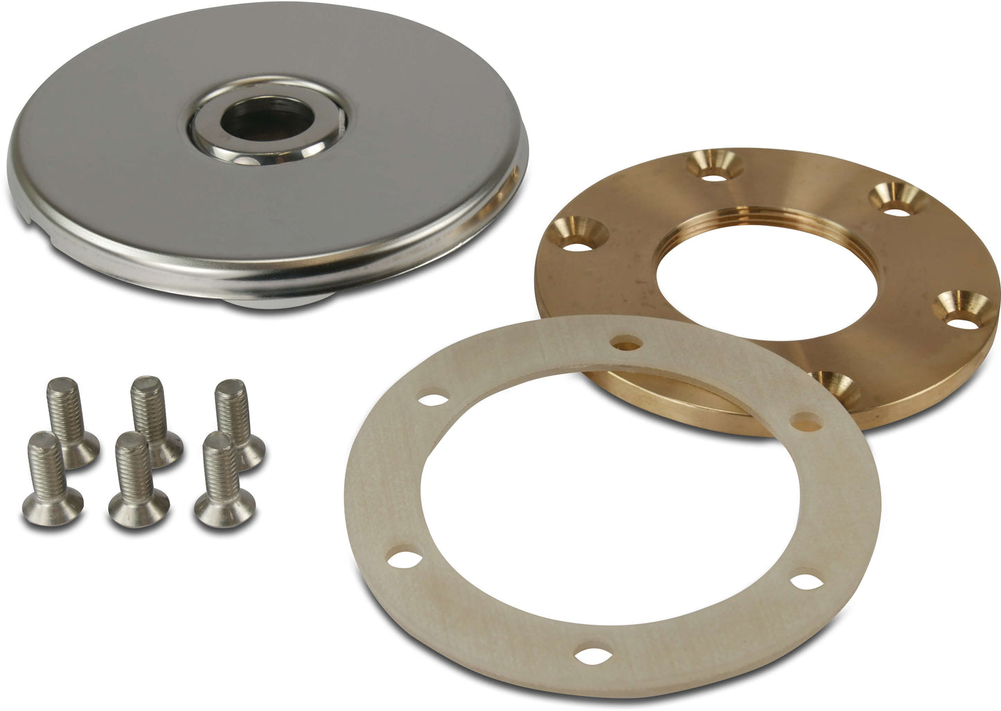 Flansch-Set Rotguss Typ Standard
