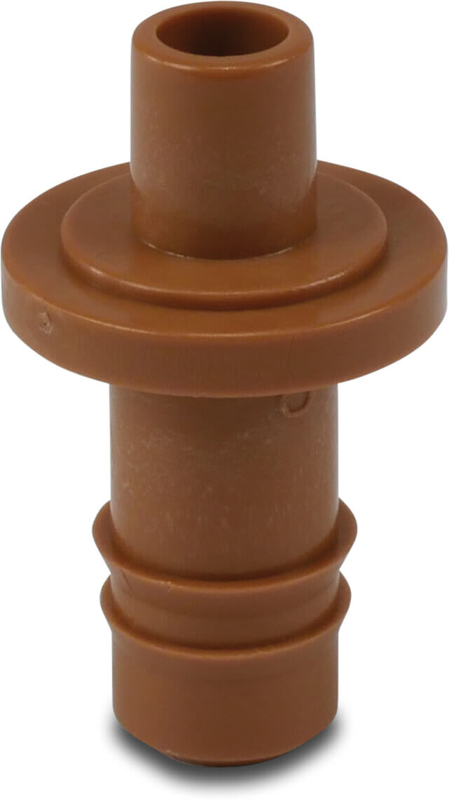 NaanDan Verbinder Kunststoff 9/12 mm Taper V-Teil x Tülle Braun Typ stand 52 (VE: 10 St.)