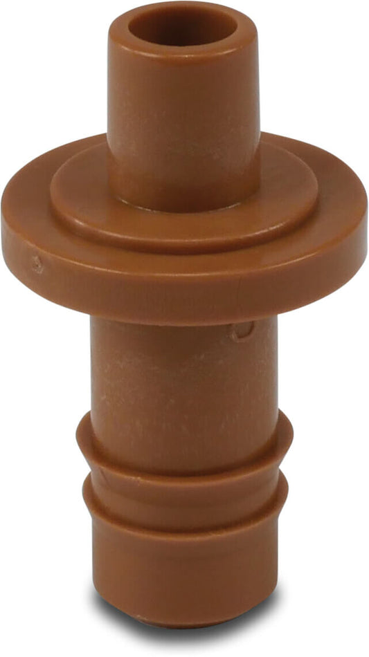 NaanDan Verbinder Kunststoff 9/12 mm Taper V-Teil x Tülle Braun Typ stand 52 (VE: 10 St.)
