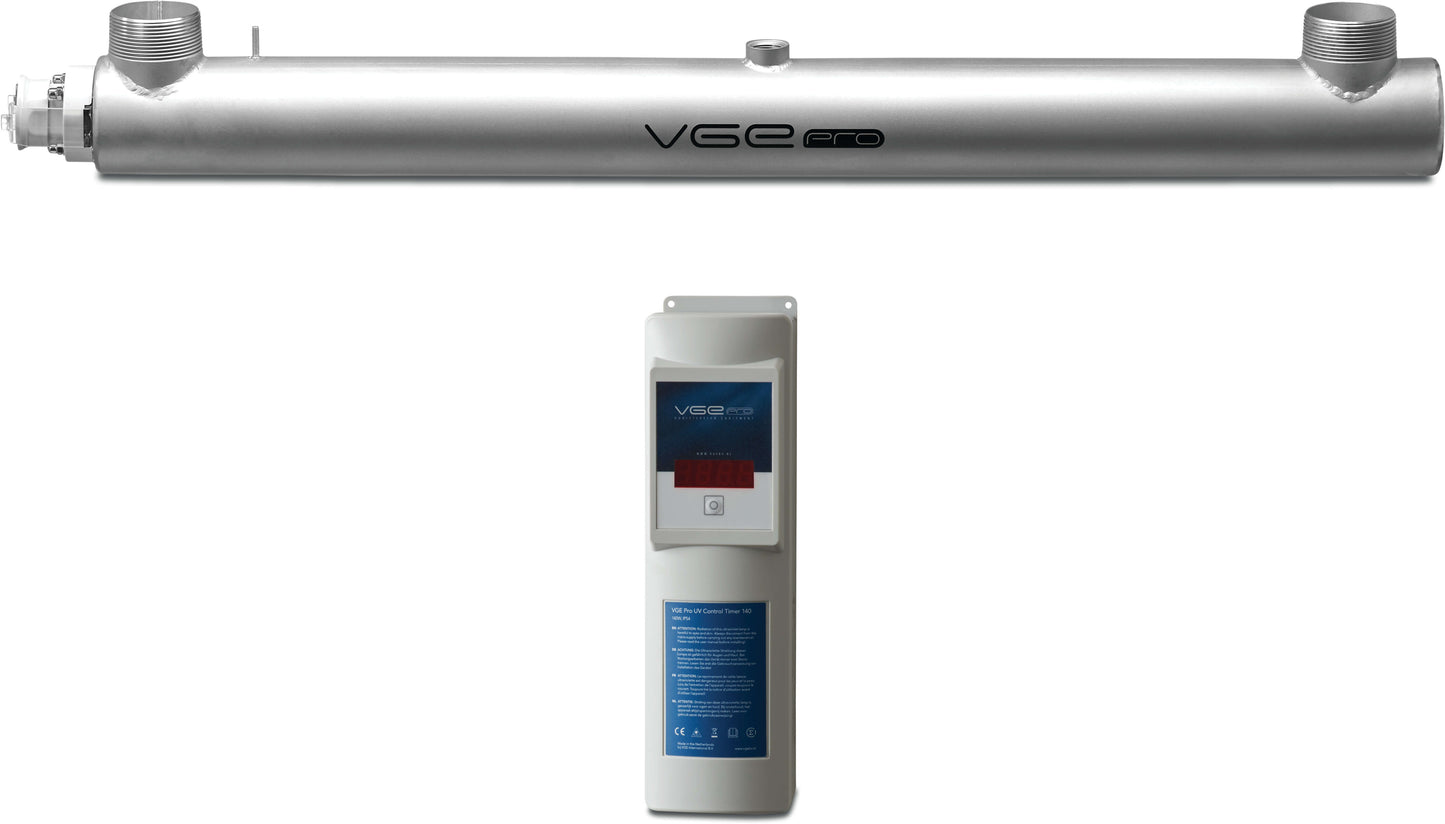 VGE Pro Low pressure lamp UV system Typ Control timer 140-76