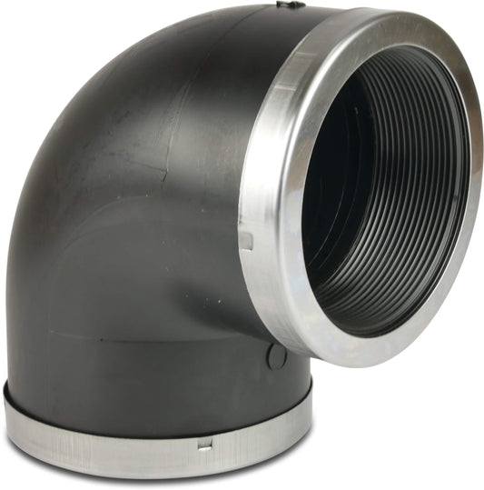 Winkel 90° PP 3" Innengewinde