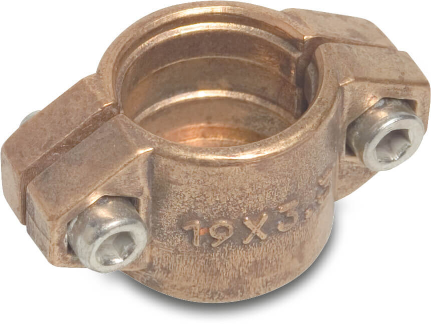 Klemmschelle Messing 1"