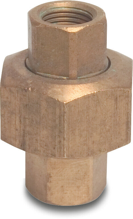 Profec Nr. 340 Verschraubung Messing 1/2" Innengewinde 40bar Typ Konischdichtend