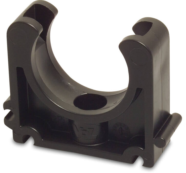 VDL Rohrschelle PP 25 mm Schwarz Typ B