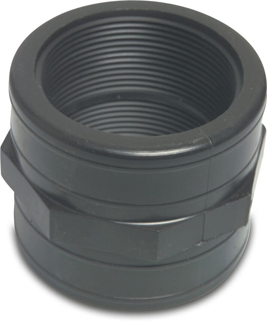 Muffe PP Innengewinde 10bar Schwarz