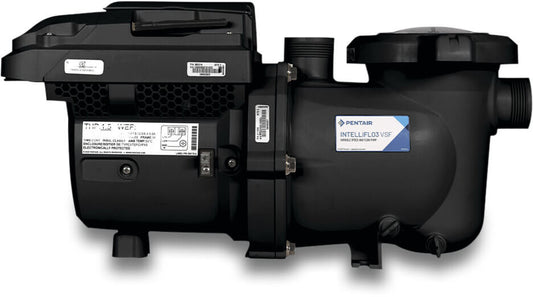 Pentair IntelliFlo3® Schwimmbadpumpe 63/75 mm Klebemuffe 11,2A 230VAC Schwarz