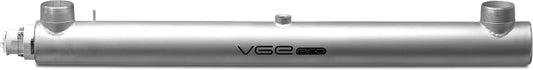 VGE Pro Low pressure lamp UV system Edelstahl 2" Außengewinde 6bar Typ Inox 140-76