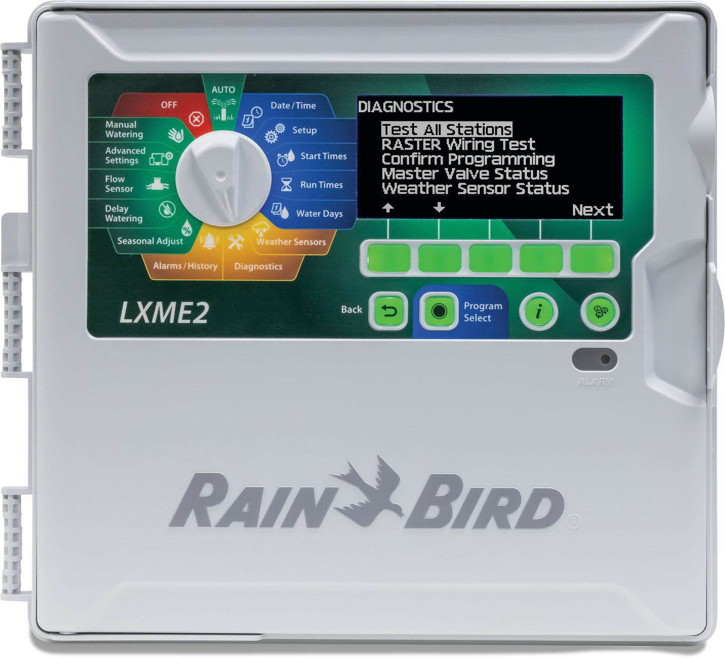 Rain Bird LXME2EU Steuergerät 230VAC Weiß 12 Stationen