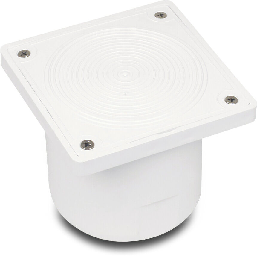 Ocean Anschlussbox ABS 120 mm Weiß