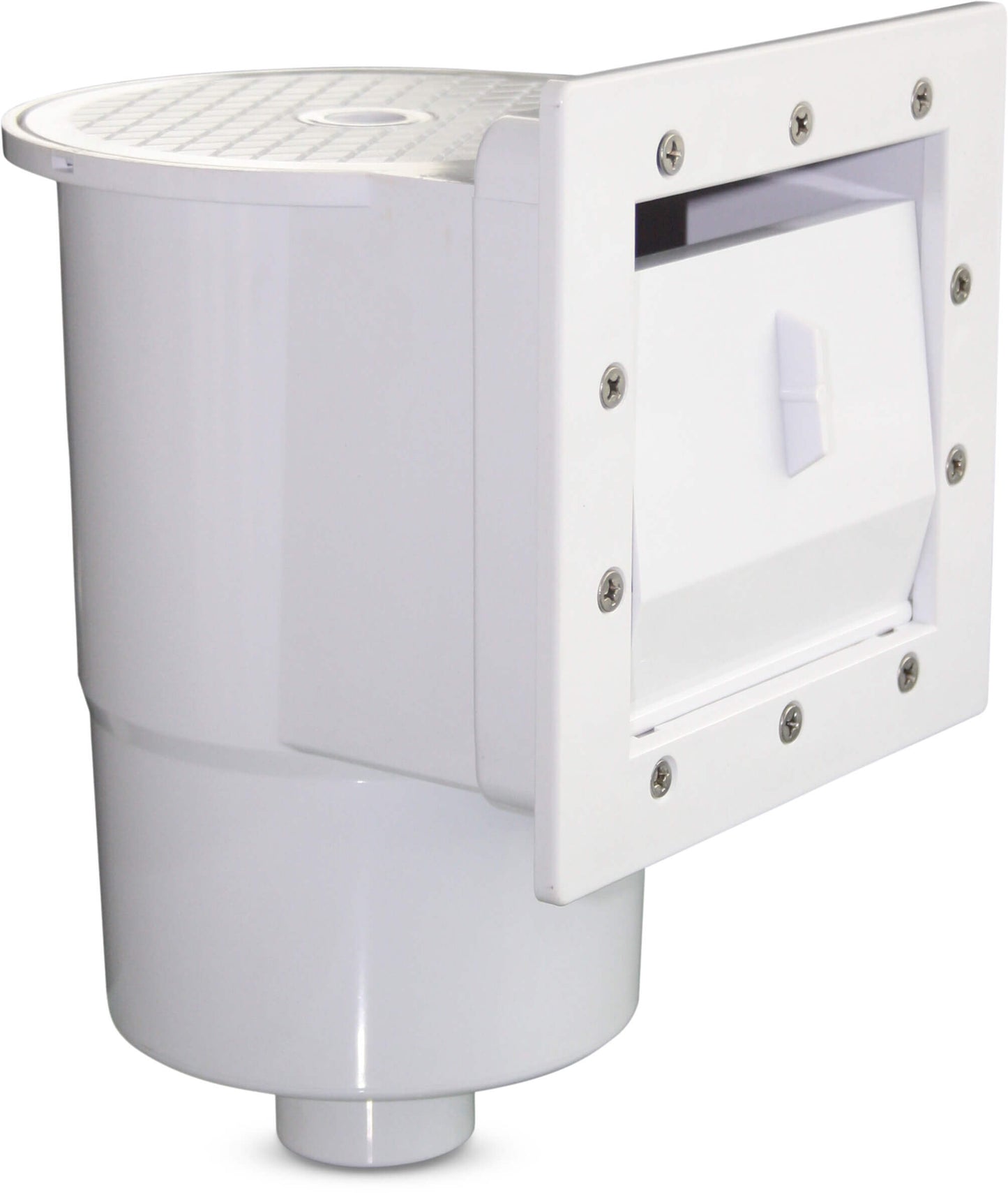 Flotide Compact Skimmer ABS 1 1/2" Innengewinde Weiß rechteckig