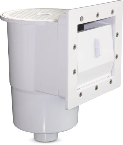 Flotide Compact Skimmer ABS 1 1/2" Innengewinde Weiß rechteckig