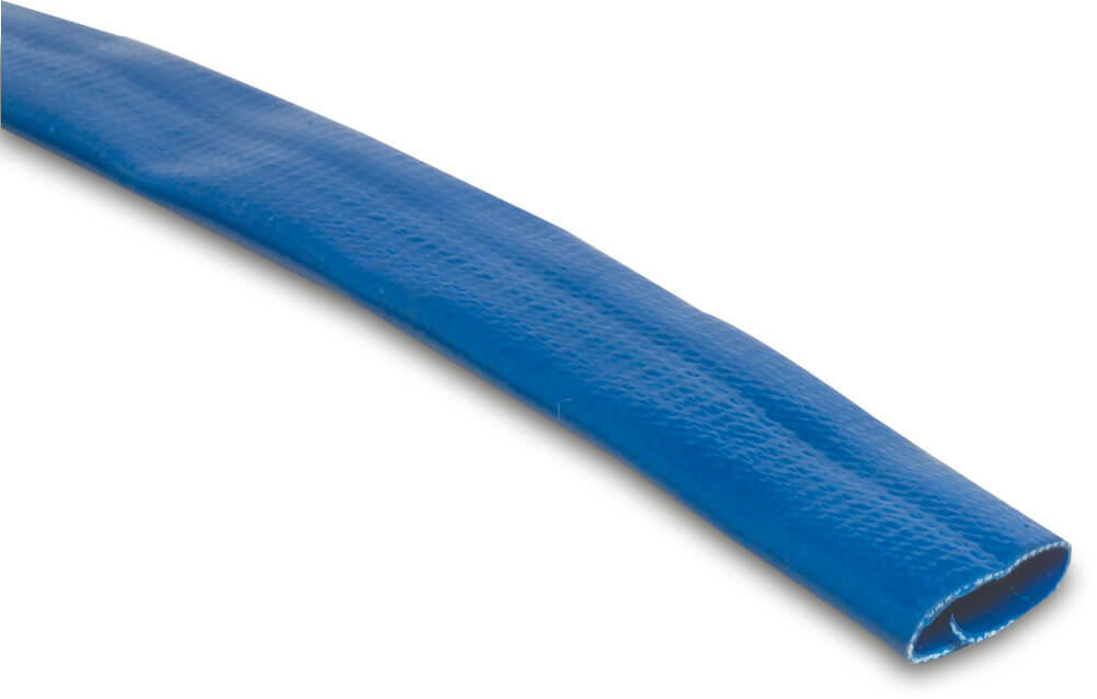 Hydro-S Flachschlauch PVC 6bar Blau 100m