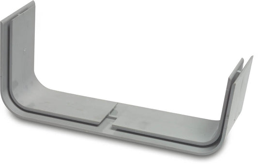 Verbindungsstück PVC-U 187 mm Klebe Grau