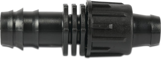 Übergangsadapter PP 20 mm x 17 mm Tülle x Tape 6bar Schwarz