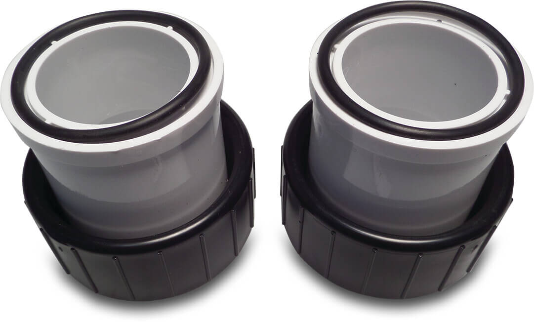 Pentair Verschraubungssatz 50 mm. 2 Stück für SuperFlo/VS R170450