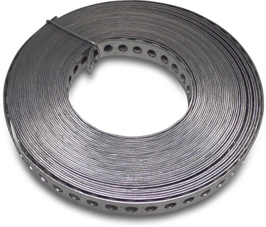 Lochband Stahl Verzinkt 12 mm x 1 mm 10m