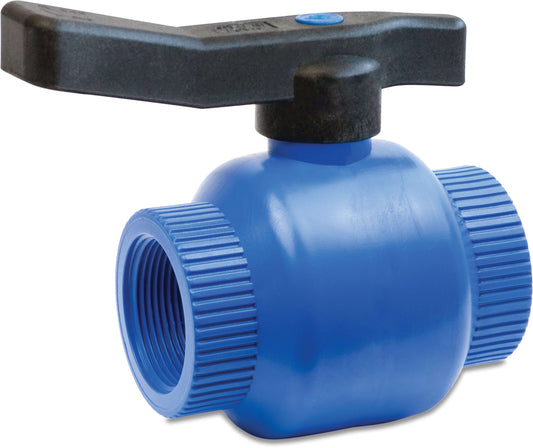 Kugelhahn PP Innengewinde 16bar Blau Typ ICE
