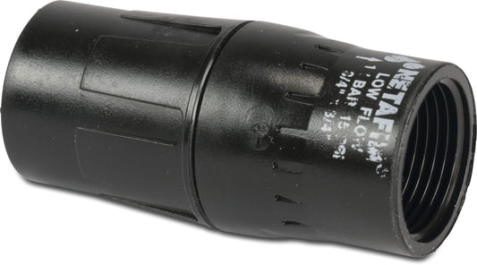 Netafim Druckminderer Kunststoff 3/4" Innengewinde 10bar Schwarz Typ In-line PRV 3.0 bar