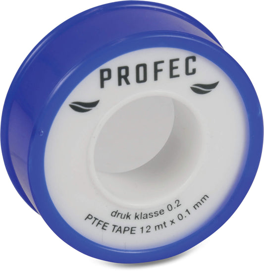 Profec Gewindedichtungsband PTFE 12 mm Weiß 12m GASTEC (VE: 10 St.)