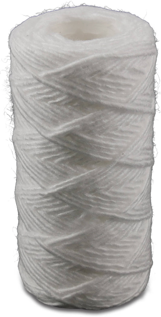 Profec Filtereinsatz Nylon 6bar 20micron geflochten Weiß 5"